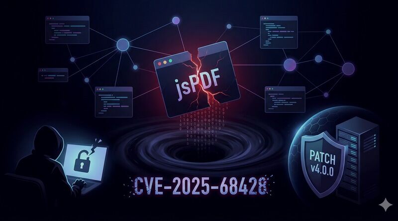 ITConnect_fr's tweet image. 🛑 Faille jsPDF

CVE-2025-68428 : cette faille critique dans jsPDF peut exposer les données de votre serveur. On parle d'une bibliothèque de création de PDF en JavaScript ultra populaire.

👇 Les détails
- it-connect.fr/faille-critiqu…

#Web #jsPDF #infosec #cybersecurite