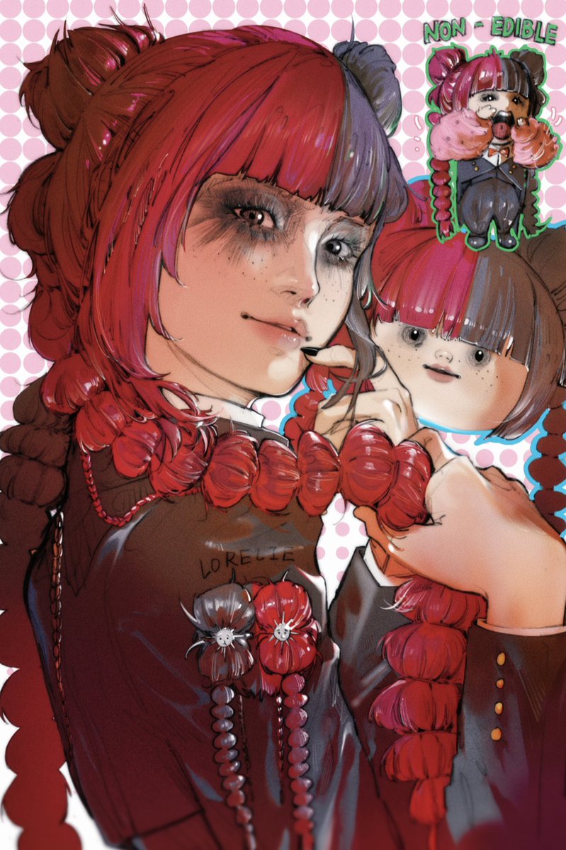 KUJOGANE's tweet image. Sugar girl🍬

Art by Lorelie.