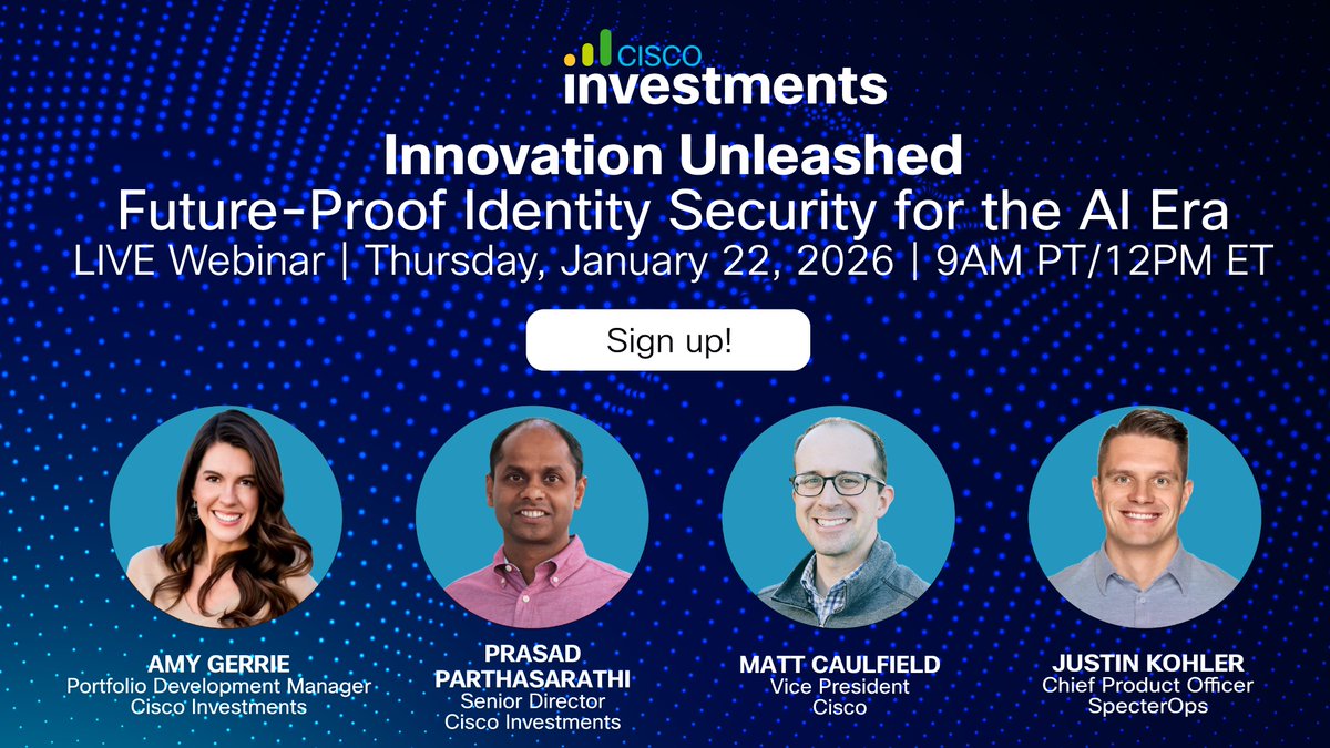 Cisco Investments tweet media