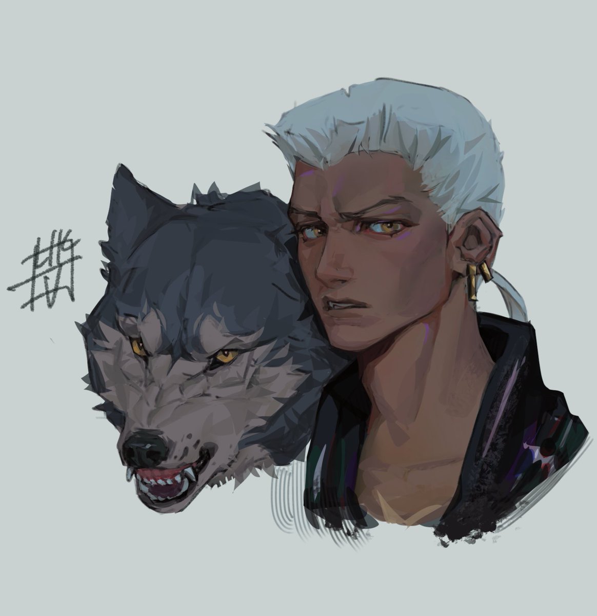 lika_vante's tweet image. wolf's rain sketches