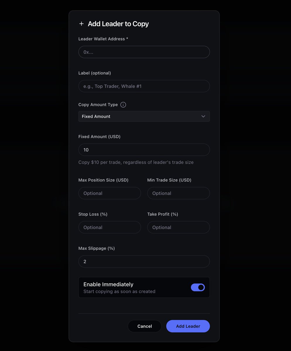 gLumis ☕️

You asked what's cooking 🧑‍🍳
here's our answer:

Copytrading module to be out soon 🤫

P.S: We'll be sending access codes via DM to the first 3 who comment "gLumis"