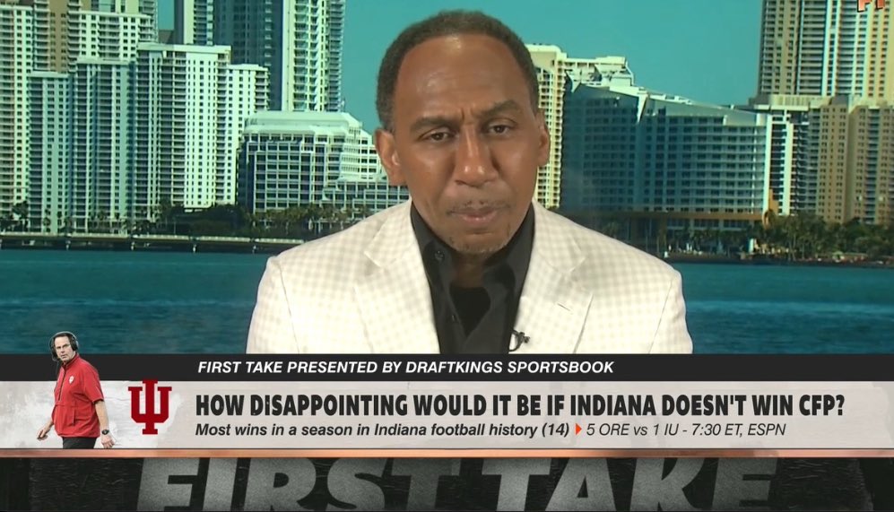 I’ve watched IU lose at home to Ball State. 

I’ve watched Wisconsin score 83 points on our head. 

I’ve watched IU sneak by Akron in 4 OTs just TWO years ago. 

Nothing and I truly mean nothing about this season would be a “disappointment” 

You don’t hate ESPN enough.