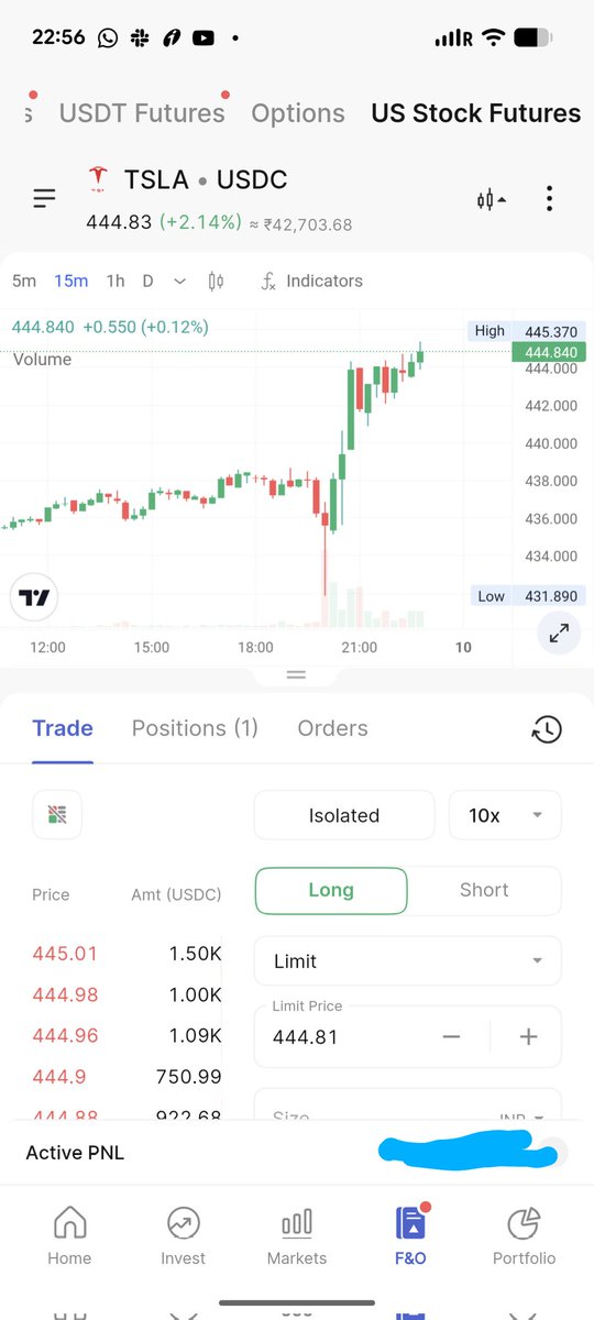 What if you can long "up only" asset and short "down only" asset from same App, using INR, on ramp using UPI? Seamless. Soon!