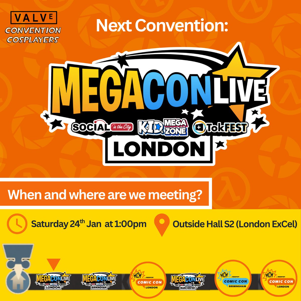 Valve Convention Cosplayers tweet media