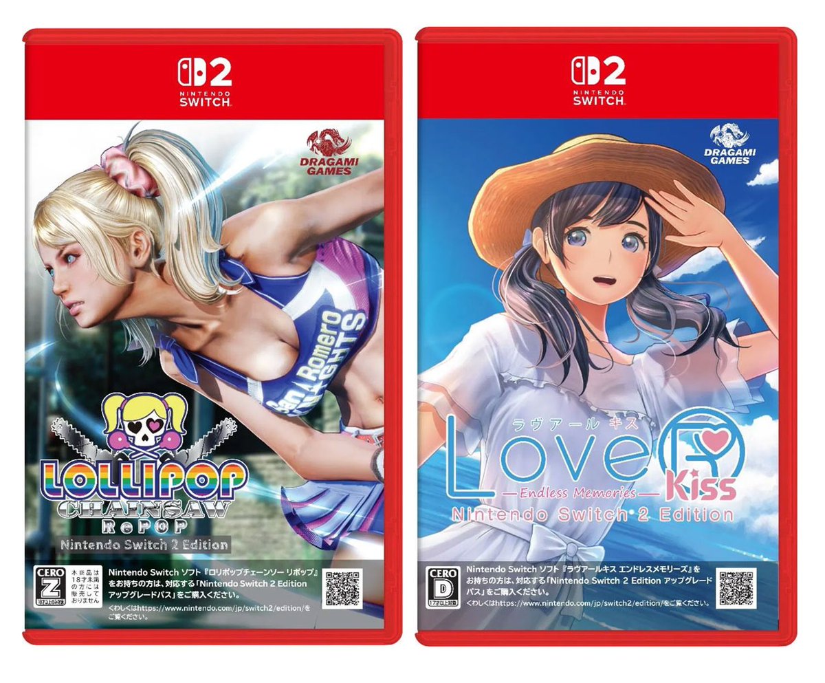 Preorders are now live on Lollipop Chainsaw RePOP and LoveR Kiss