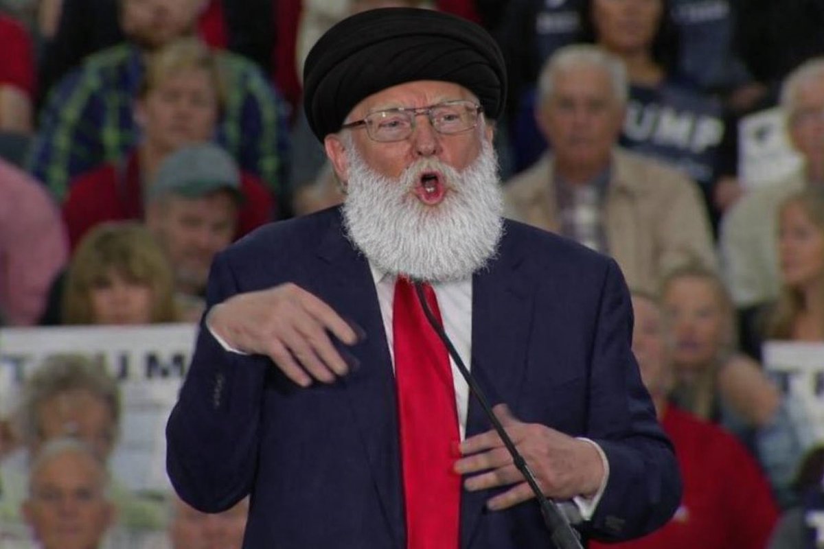 AAAHHHHH I’M ALI KHAMENEI AND I’M NOT GOING TO BE SUPREME LEADER FOR MUCH LONGER AAAHHHHH!