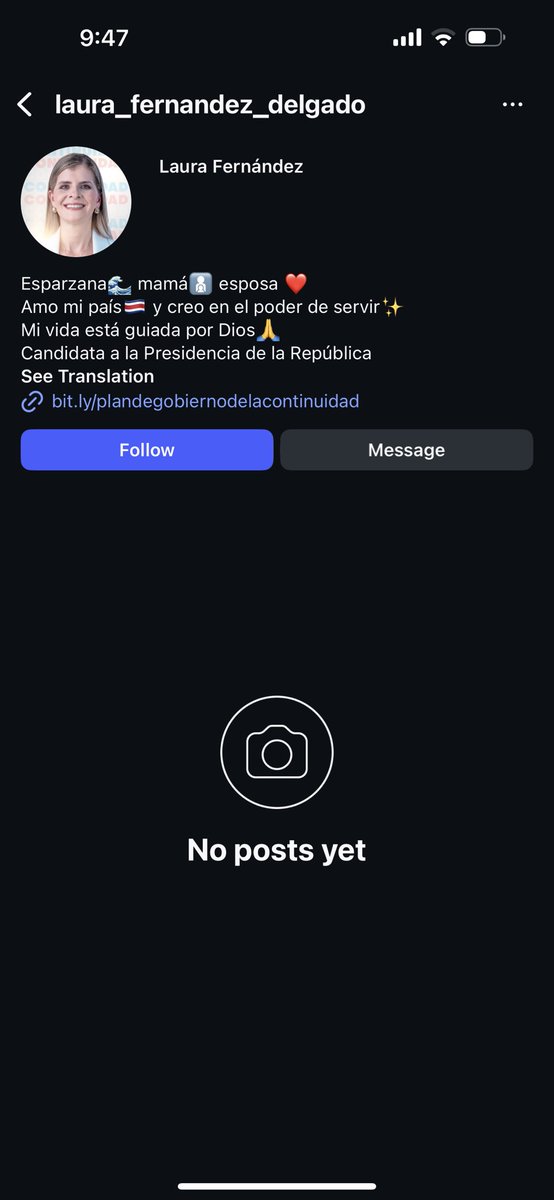 Por si tenían el pendiente, sí es cierto que del perfil de <a href="/laurapresi2026/">Laura Fernández Delgado</a> bloquean si uno le comenta que vaya a los debates hahaha. No sólo le huyen a los debates, también al escrutinio público, que dicha que la prioridad es el pueblo haha