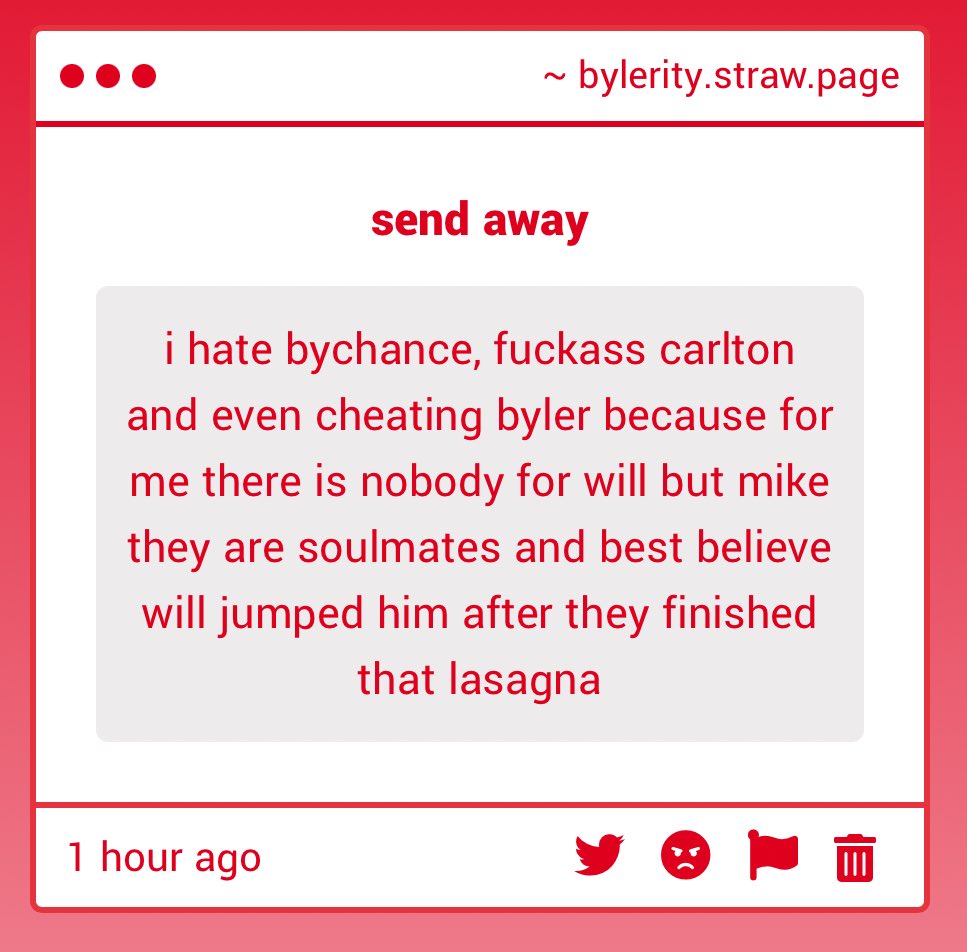 bylerity's tweet photo. WILL WANTS MIKE AND ONLY MIKE #FUCKTHEGOSSIP https://t.co/K1VP7j9zId