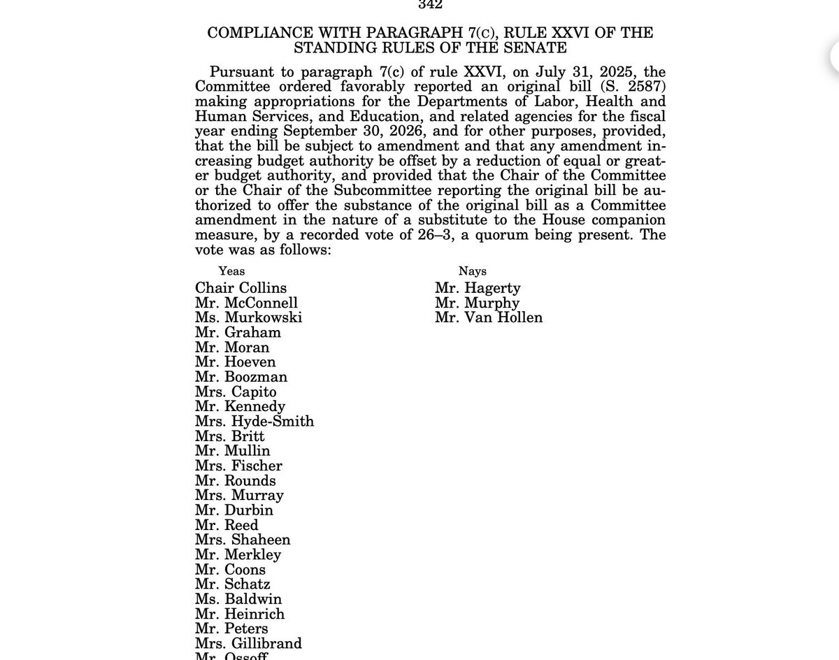 ConorCoutts's tweet image. 🚨REMINDER: Republicans talk tough on welfare fraud in Minnesota, yet all but ONE on the Senate Appropriations Committee backed $5.7 billion more in taxpayer-funded refugee welfare. 

Here’s the list of GOP Senators who voted for $5 billion for refugees: Sens. Collins, McConnell,…