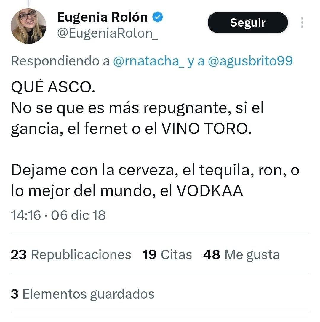 Eugenia Rolón mas que Toretto es Torito JAJAAJ