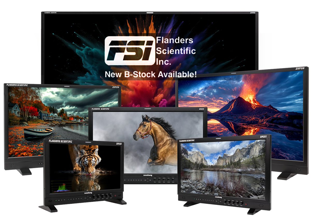 Flanders Scientific tweet media