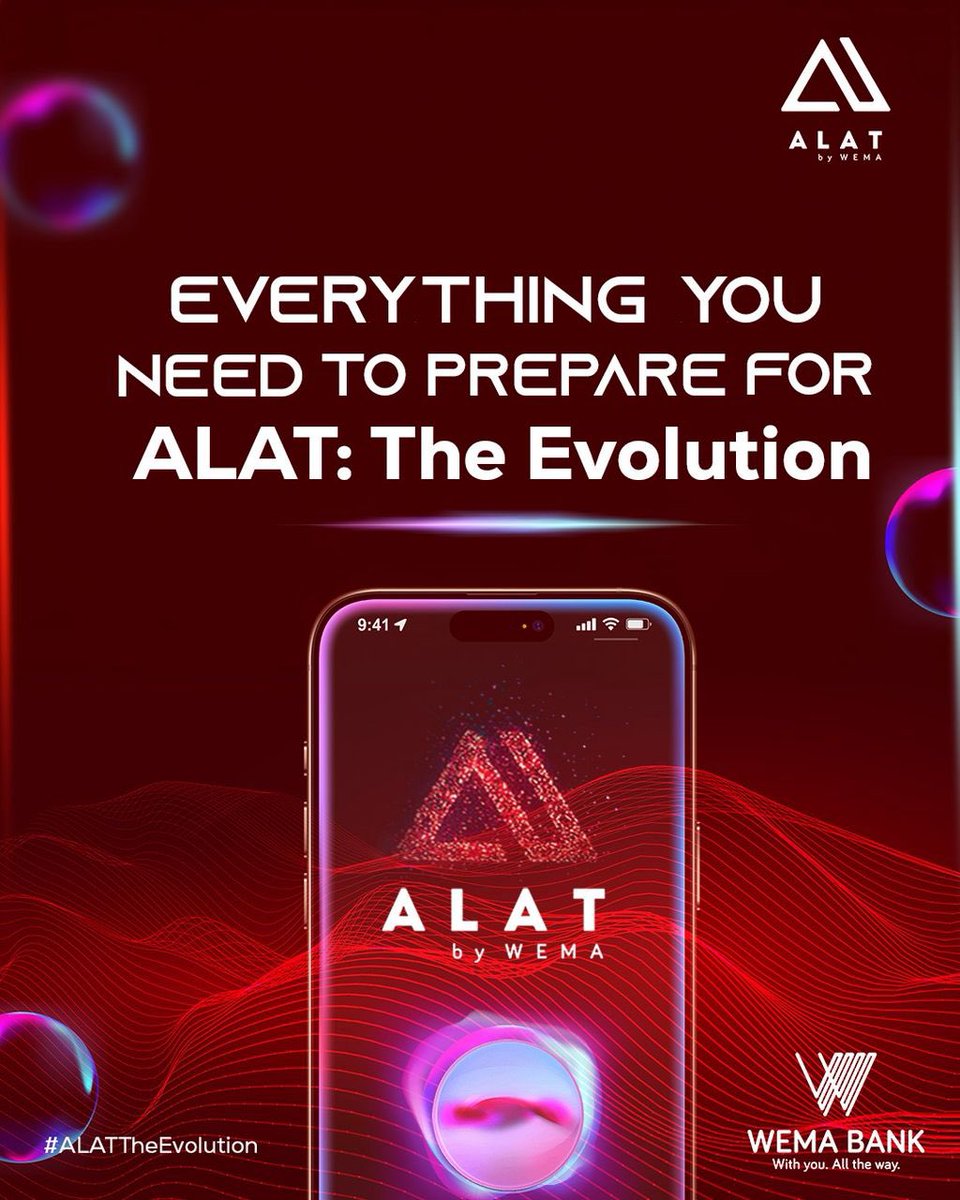 chibzyyyy's tweet photo. ALAT 2.0 is almost here!
Youโre not ready for what Wemaโs cooking.๐
#theevolution #alattheevolution https://t.co/w1yYu5obxJ