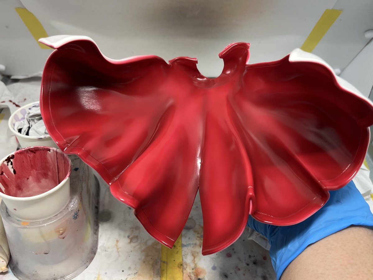 フィニコネでばくさんから教えてもらった塗り方で今まで苦手だった広い面積の塗りを克服できた！