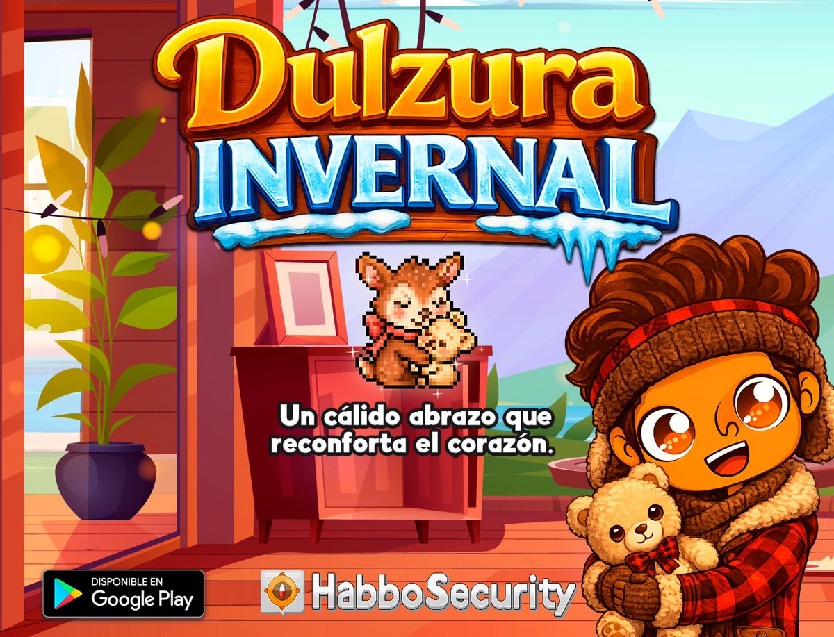 📣¡En Enero el invierno se vive más de cerca! Acompáñanos en esta mágica temporada y adquiere nuestra acogedora insignia: "Dulzura Invernal" 🧸 ¡porque no hay nada mejor que un cálido abrazo en esos días fríos!🧡 Participa en los mejores eventos que tenemos preparados para ti y