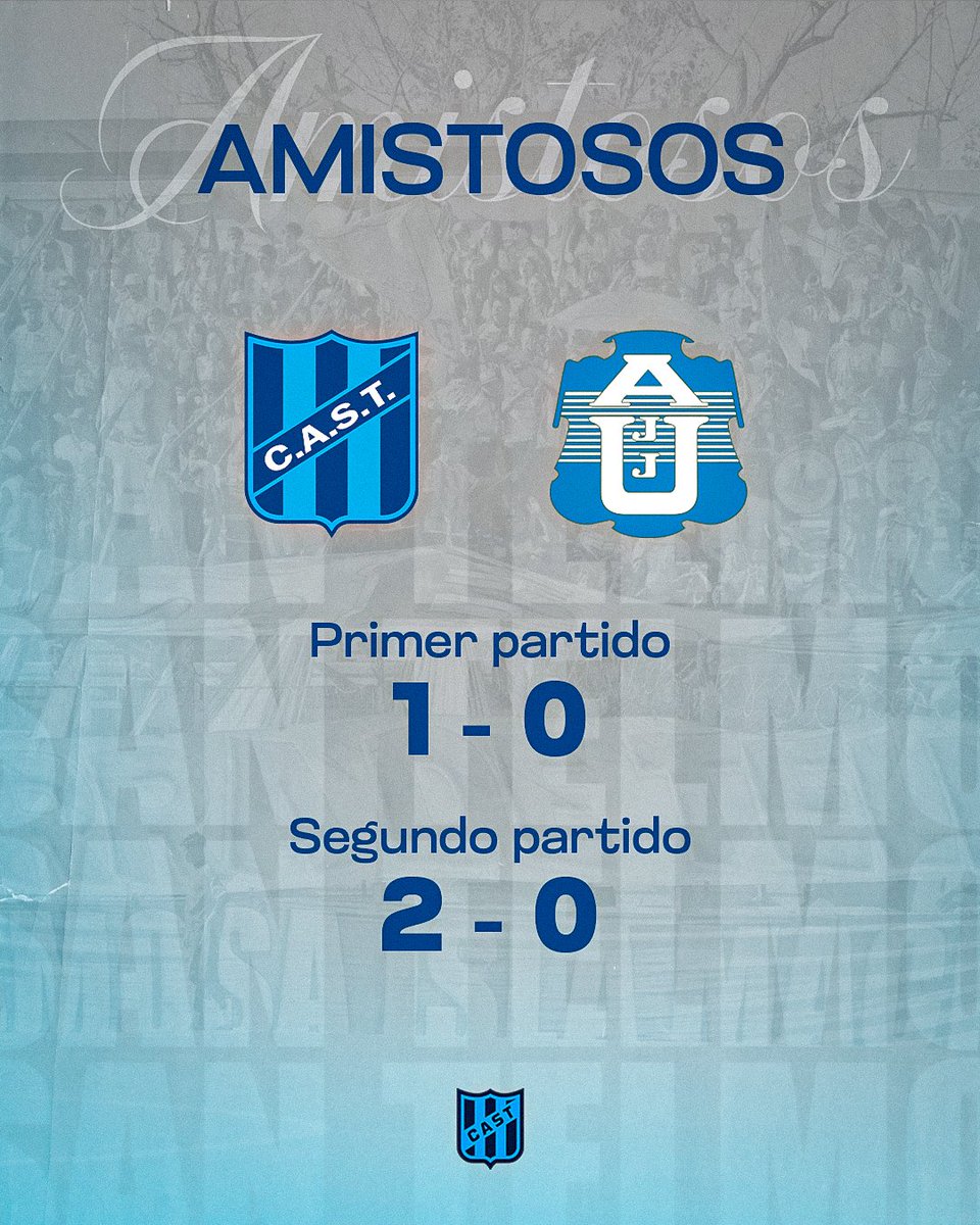 𝐀𝐌𝐈𝐒𝐓𝐎𝐒𝐎𝐒 𝐕𝐒. <a href="/JJUrquiza/">J. J. Urquiza</a> ⚽️

1️⃣ San Telmo 1-0 JJ Urquiza
2️⃣ San Telmo 2-0 JJ Urquiza