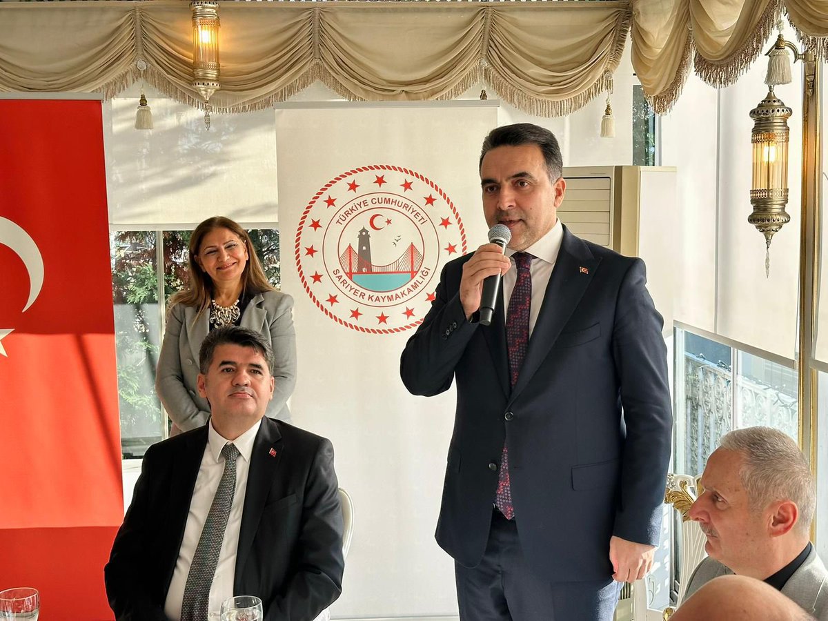 aksariyer's tweet image. Sarıyer Kaymakamımız Sayın Ömer Kalaylı’nın Kilis Valisi olarak atanmasının ardından düzenlenen veda programına, İlçe Başkanımız Halil İbrahim Kurşun ve teşkilatımızla birlikte katılım sağladık.

Sayın Cumhurbaşkanımızın tensipleriyle Kilis Valisi olarak atanan Sayın…