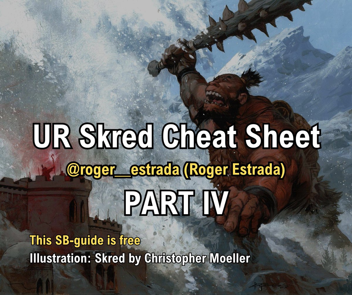roger__estrada's tweet photo. After earning several trophies with the list I designed at the end of 2025, I still regard it as the most solid option. Many players worldwide have adopted it, and I am sharing an updated guide with design, content, and correction improvements. Thank you for playing UR Skred. 👇 https://t.co/Jdyc6WnMtf