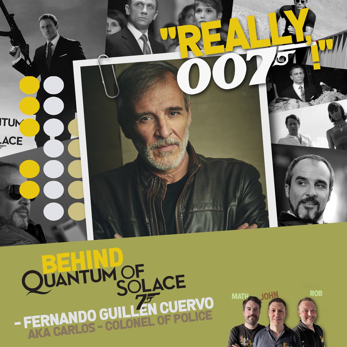 Exclusive interview from #QuantumOfSolace!

Renowned Spanish actor Fernando Guillén Cuervo played the duplicitous Colonel Carlos and tells all

Watch or listen here…

📼 youtu.be/NErO11A-ap0?si…
🍎podcasts.apple.com/gb/podcast/beh…
🎧 open.spotify.com/episode/3aIrVO…