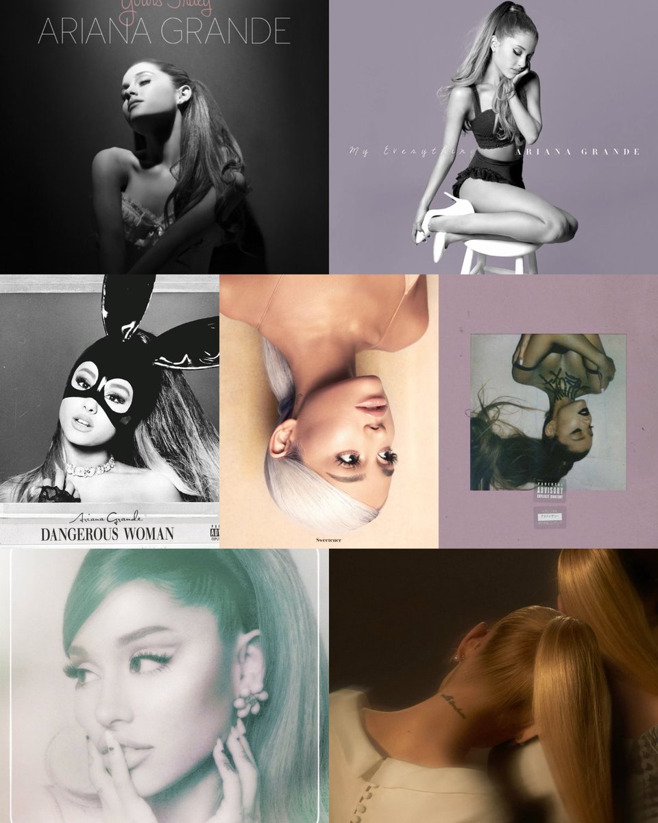 thecheeries's tweet image. What is your “correct” Ariana Grande album ranking?