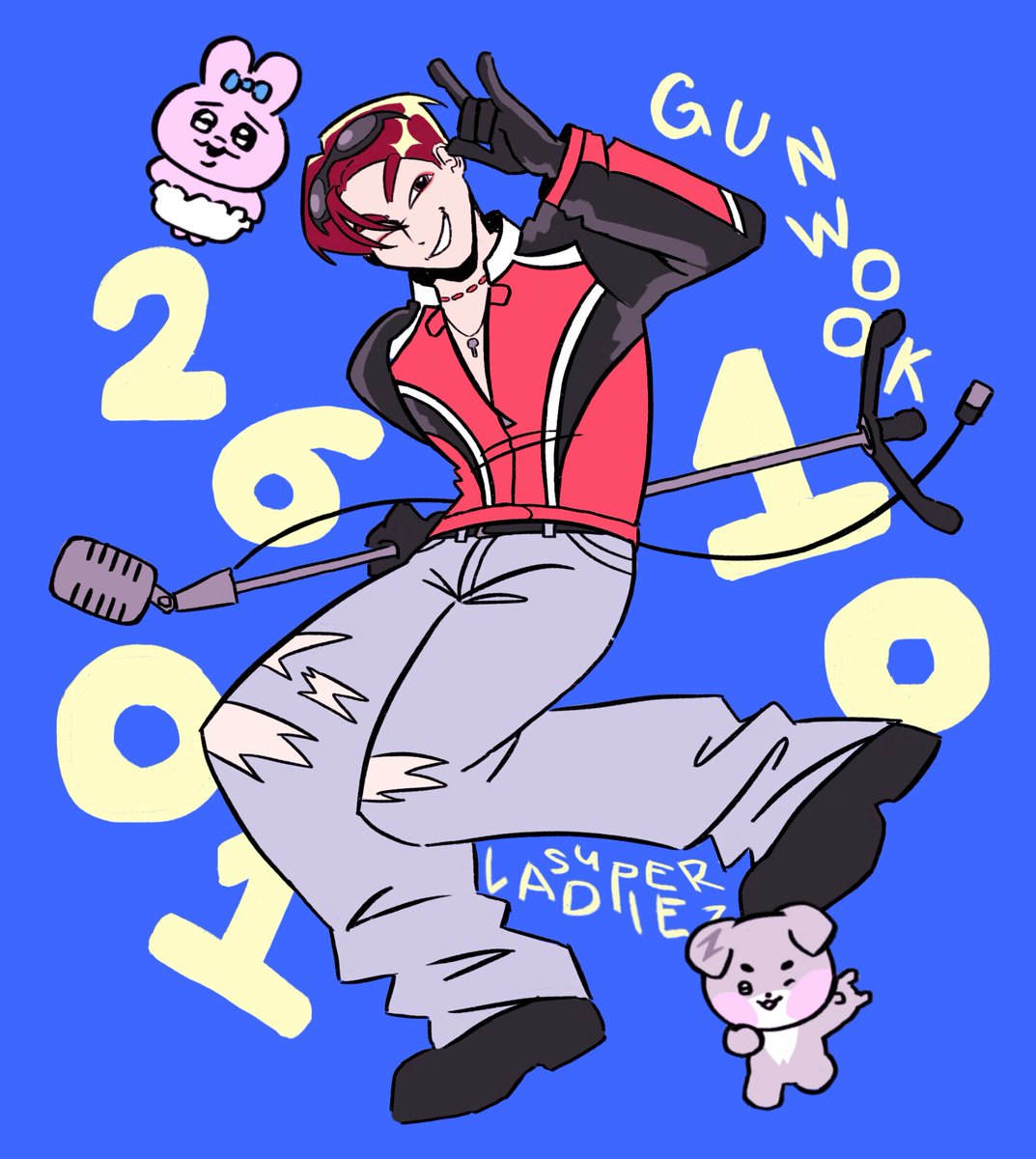 HBD WOOKIE!!!!!! 🧸🎂🎊

LEGENDARY ACE PARK GUNWOOK 
#22ndChapterOfGunwook 
#꼬버구대장_박건욱_탄생일 
#HAPPYGUNWOOKDAY