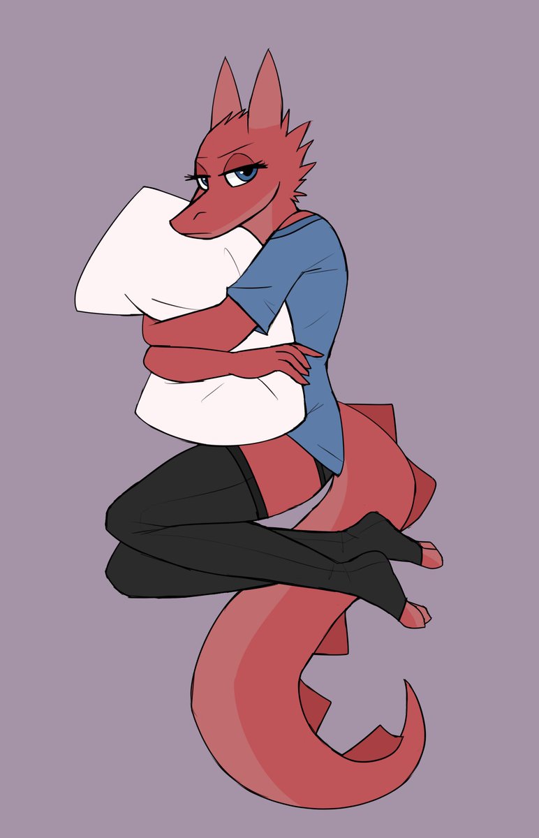 cherry red scalie. coincidently her name is also cherry!