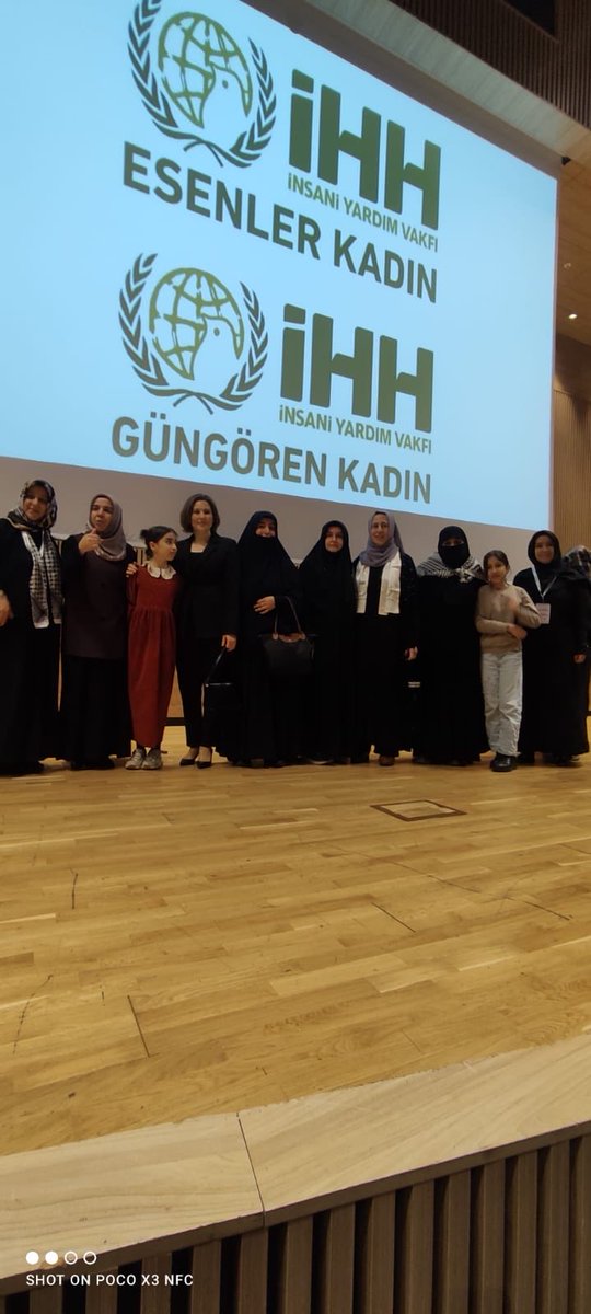 Güngören Kadın Kolları Başkanı Fatma Ateş ve teşkilatı, Güngören ve Esenler İHH Kadın Kolları’nın Gazze ve Yetimler yararına düzenlemiş olduğu anlamlı programa katılım sağladılar.Güngören İHH Kadın Kolları Başkanı Sevgi Hanım’a ilgi ve misafirperverliğinden ötürü teşekkür ederiz.