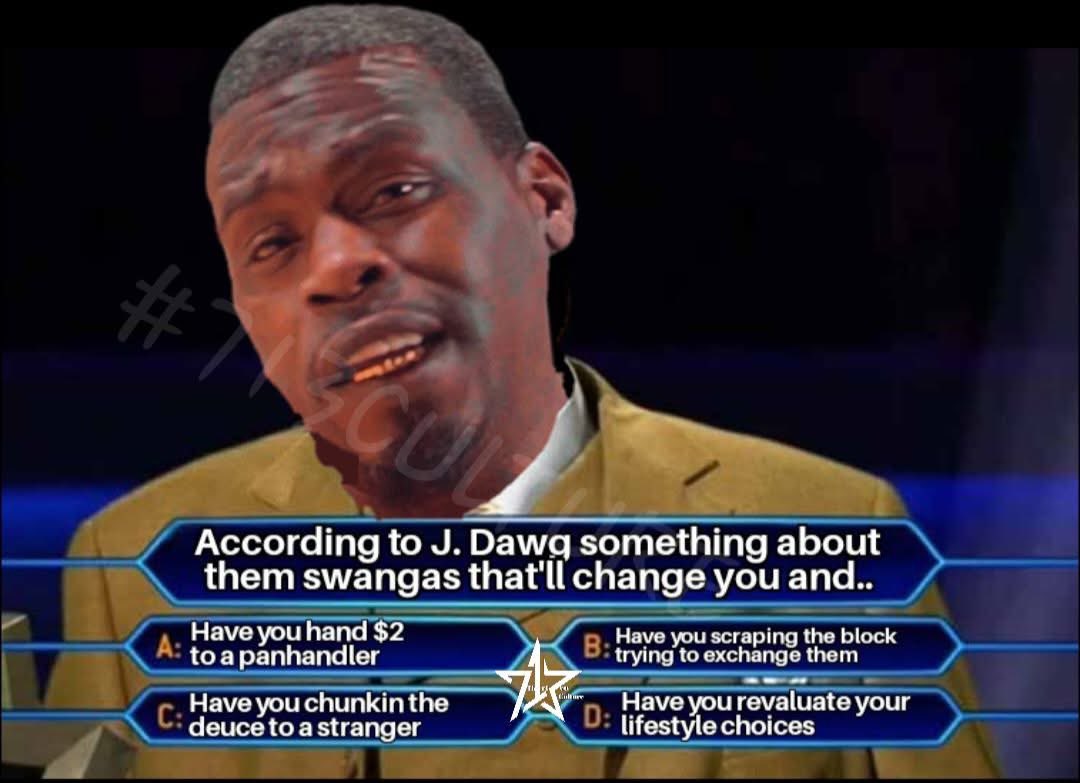 ✌🏽C! You shinin harder than a b….! He don’t blame ya n….! Who could blame ya n….? You doin the damn thang! 😎🤘🏽