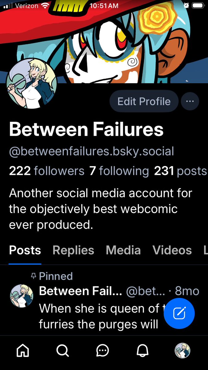 Just in case you don’t want to see all my toy shenanigans I just post comic links on Bluesky.  Same username as here. As you can see.