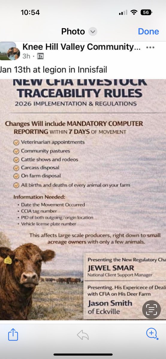 JeffreyRWRath's tweet image. REASON 2567 for Alberta leaving Canada. 

Carney wants to force Alberta ranchers to register EVERY NEWBORN CALF WITH THE FEDERAL GOVERNMENT! 

WAKE UP @ABDanielleSmith ! 

Danielle needs to tell Mark Carney that this is a red line for Alberta! 

THIS IS NOT OK!…