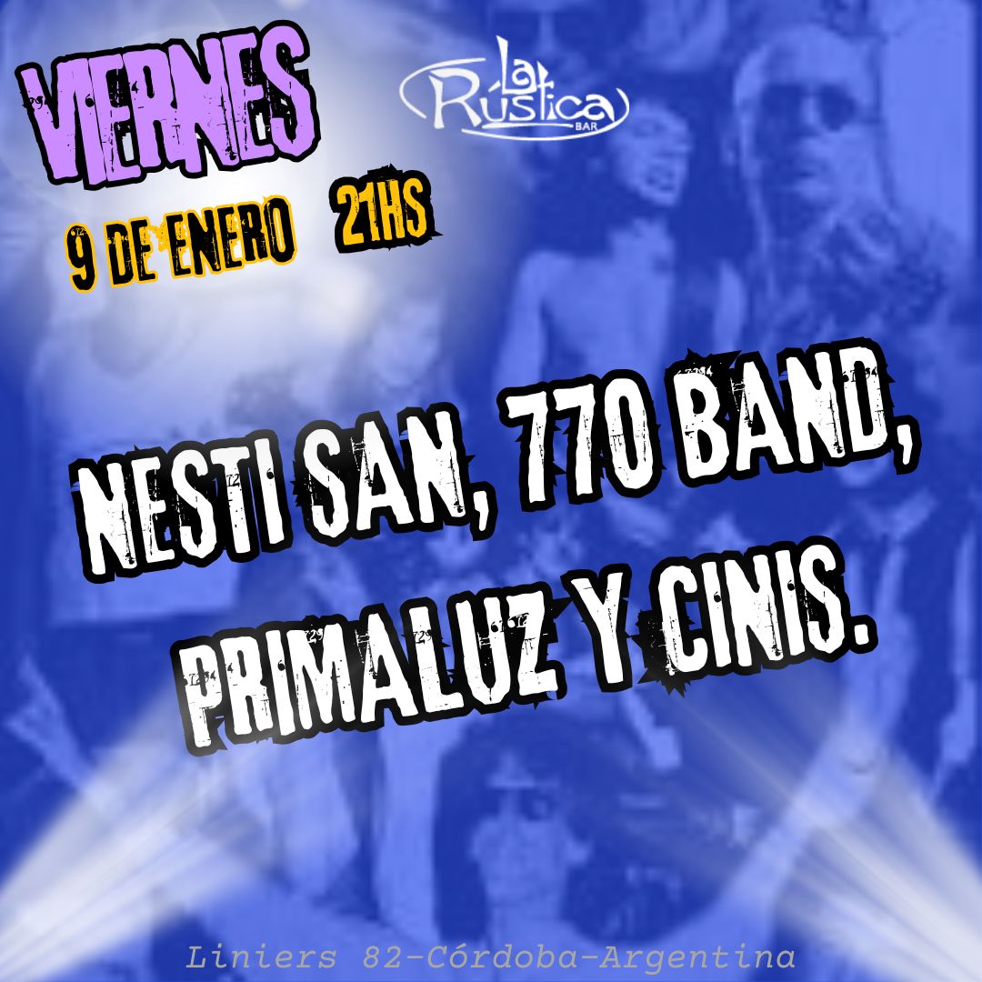 Arrancamos con todo! Calor, lluvia, humedad y mucho rock and roll 😃

👉 Desde las 21hs te esperamos para disfrutar de bandas locales hasta las 00hs.

🔥 Desde las 00hs arranca el trasnoche Rústico con 2️⃣❎1️⃣ seleccionados y promos toda la noche.

Pensando en vos siemPRe 😎