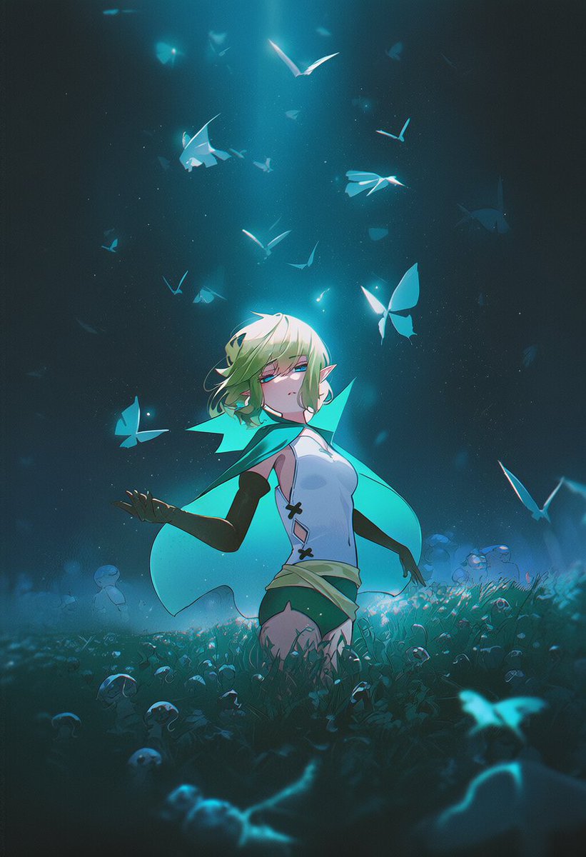 RandomAILewds's tweet image. Wide shots like this look really nice. 

Only problem is that the details get all smudged and don't always make the most sense.

#Danmachi #ryuulion