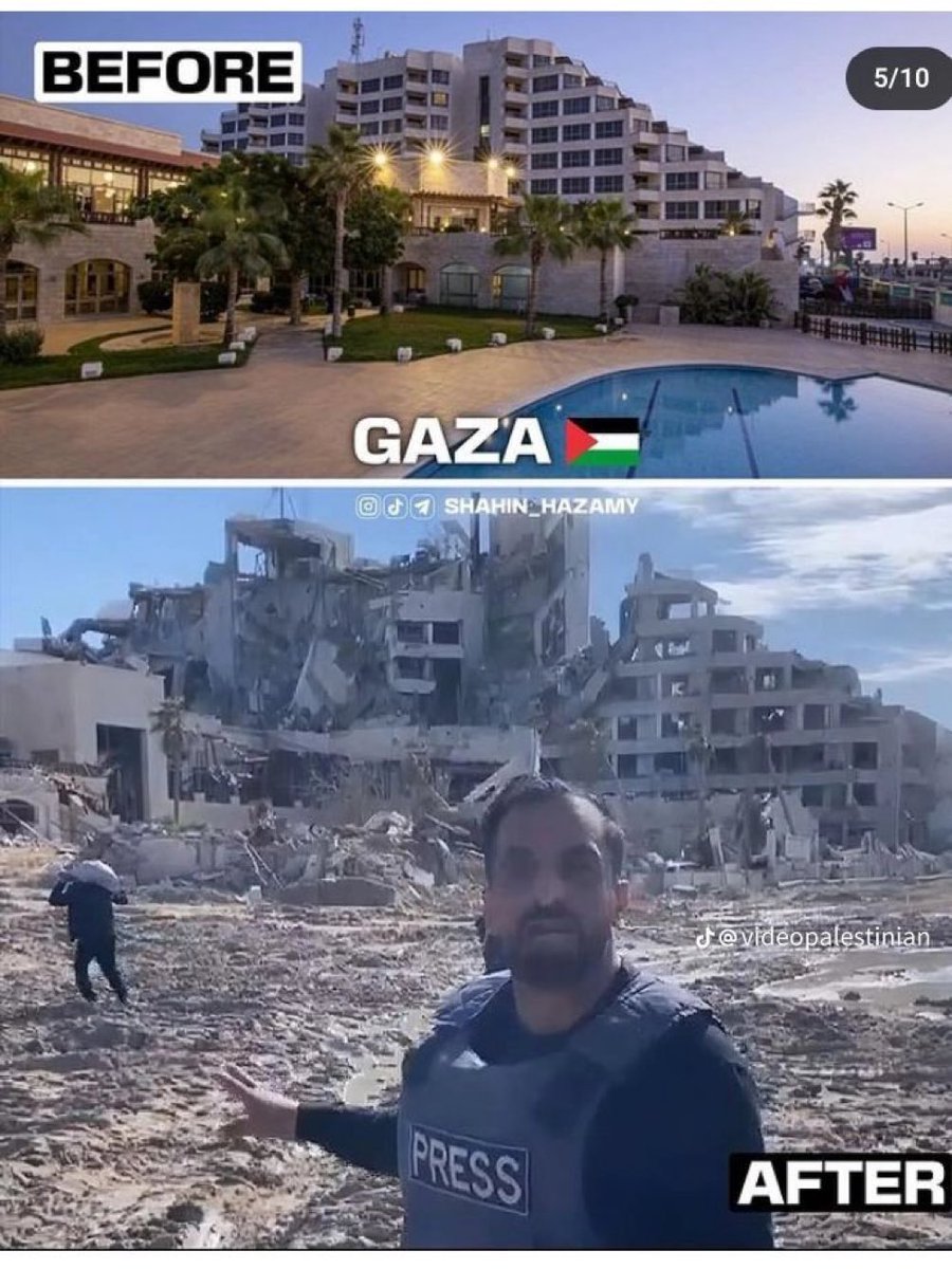 Nadira_ali12's tweet image. Gaza before and after “American Democracy”🇺🇸