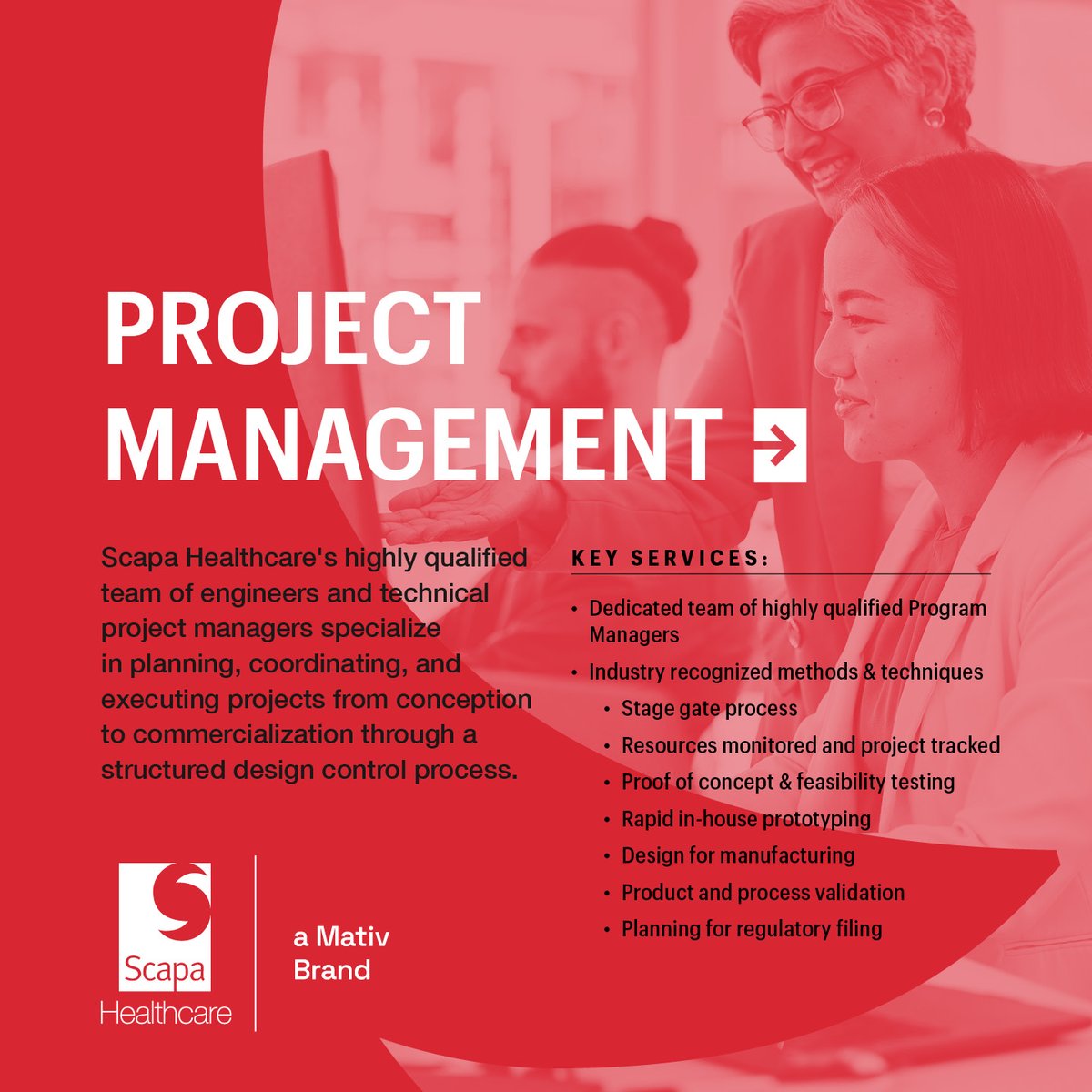 Our highly qualified engineers &amp; technical project managers specialize in planning, coordinating &amp; executing projects from conception to commercialization through a structured design control process—helping customers bring products to market faster: loom.ly/e5oZNB8