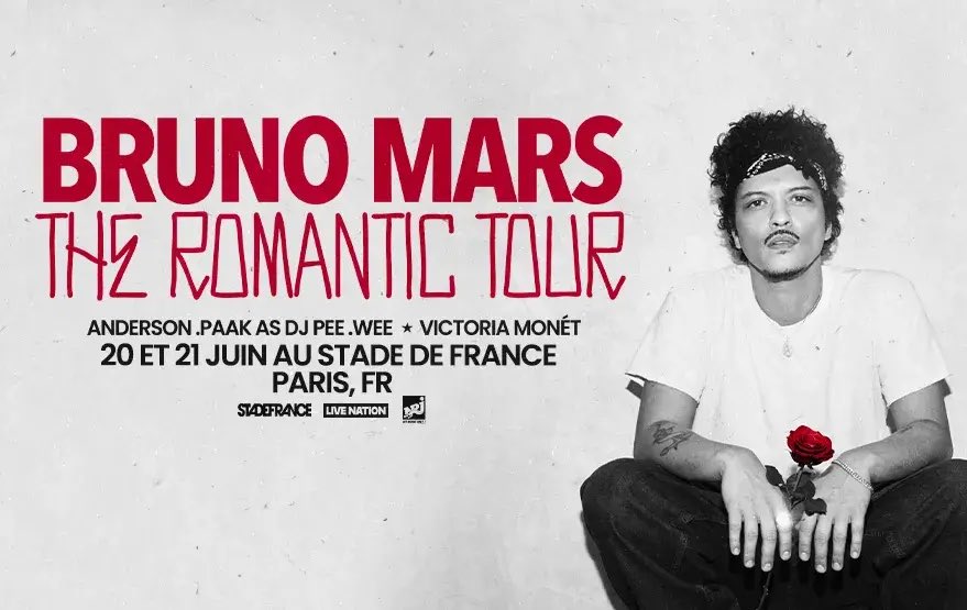 prendtonbillet's tweet image. 🚨 CONCOURS : 2 PLACES  POUR BRNO MARS AU STADE DE FRANCE À GAGNER  ! 🚨

C’est le moment de tenter ta chance !

Pour participer :
✅ Follow @prendtonbillet 
🔁 RT
❤️ Like ce tweet

Tirage au sort le 15 janvier! Bonne chance à tous !
