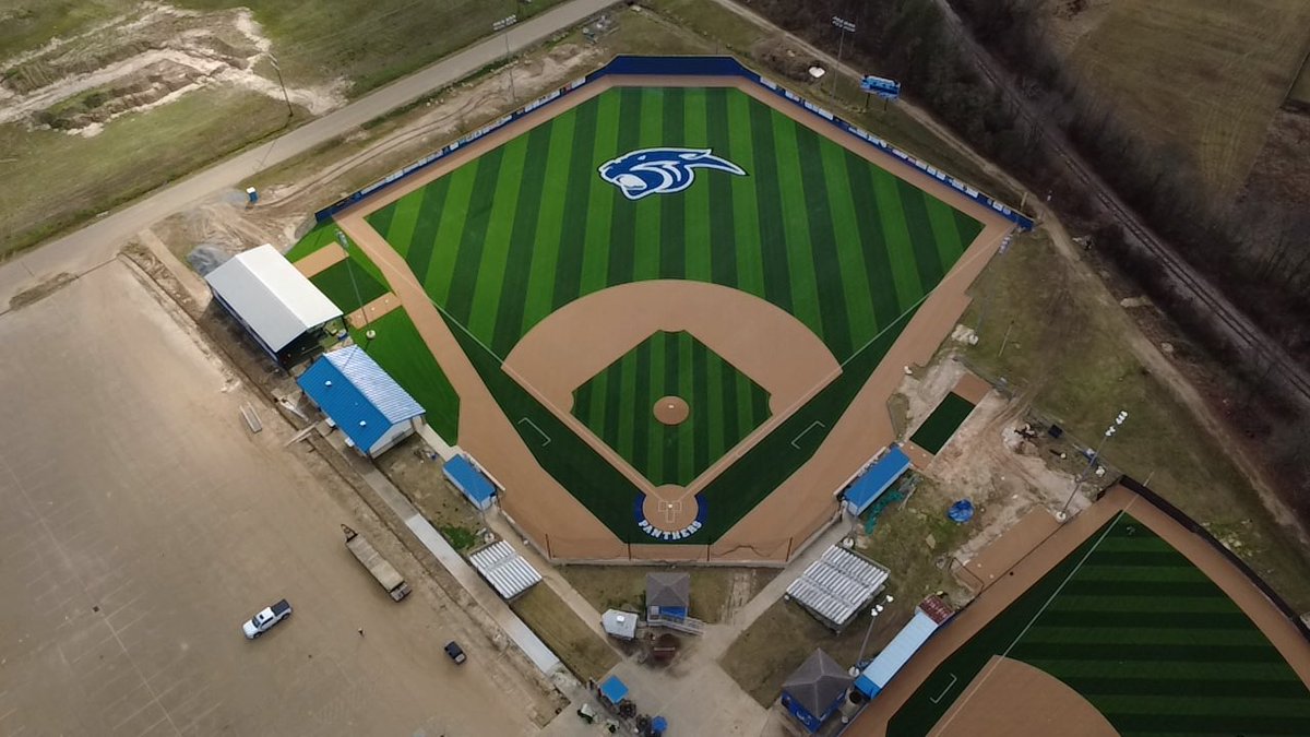 SSESportsEng's tweet image. GAME ON, Sterlington High School! The baseball &amp;amp; softball project is officially complete just in time for practice! A major upgrade and addition to their campus!
#sports #engineering #turf #construction