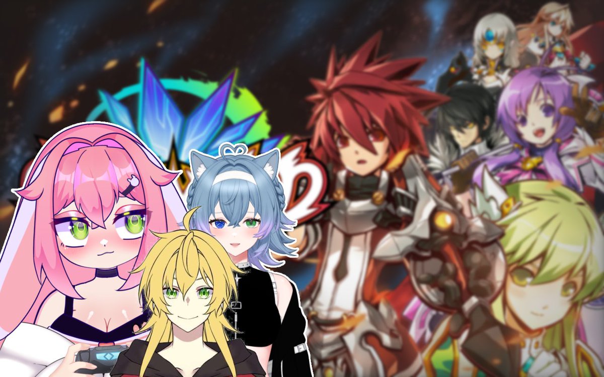 Elsword collab with <a href="/ReinaRe2190/">reina takahara VT🌟🌑🩵(LullaV)</a> <a href="/LucciMasa/">Your Mom's boyfriend</a> 

♡ #VTubers┊#ENVTuber┊#VTubersUprisings ┊#Twitch ┊#BobaBwunLive ♡

twitch.tv/catefishin