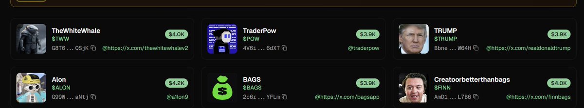 Creatoorfun's tweet image. Working on fixing this so it auto handles the usernames.

Update should be live in like 15 minutes.

Any fee claim will be shown in @CreatoorBot