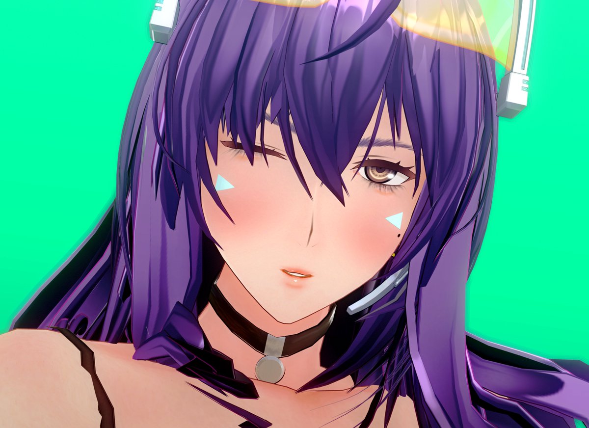 左頬のほくろに気付いてほしい顔のアップ 