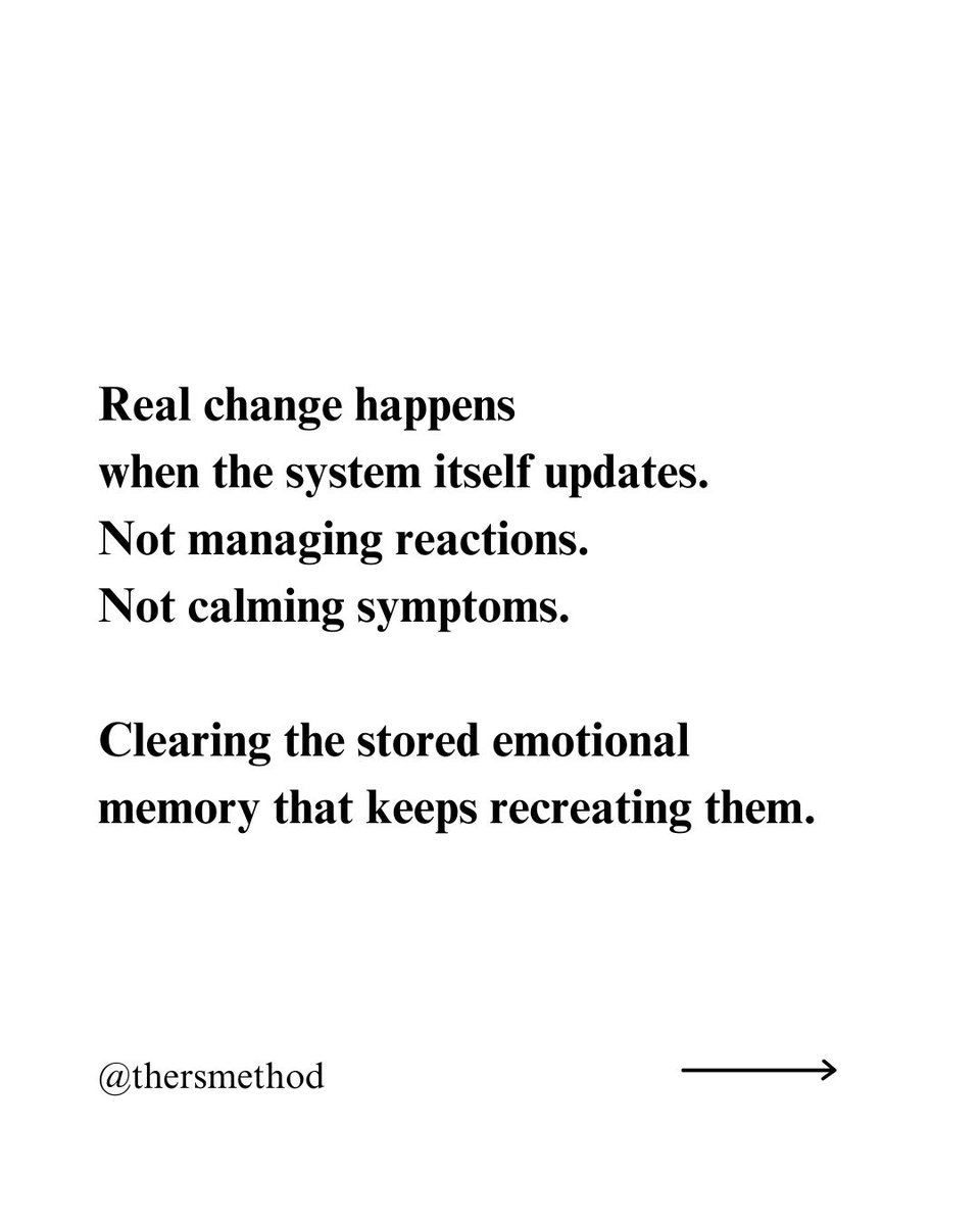 RobertSimic's tweet photo. Relief feels good.
But if it fades, it was never the change.

When the wiring stays the same,
the cycle returns.

That’s the difference with Rewire or Repeat.
We don’t chase relief.
We change what’s underneath it.

Link in bio. https://t.co/0E1M8fpmvH