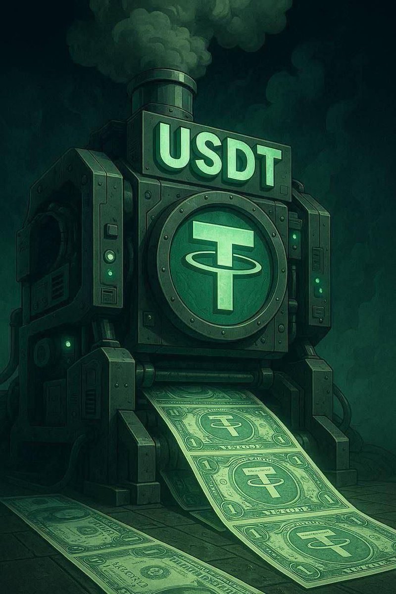 Tether今日增发10亿USDT，市场关注其对加密货币流动性的潜在影响