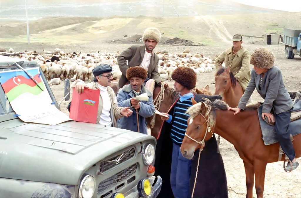 Presidential elections in Azerbaijan, 1992.