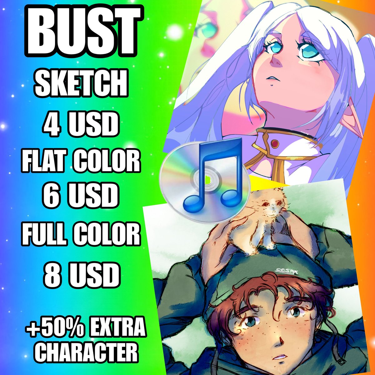 MaxiCore06's tweet image. OPEN COMMISSIONS!

Do and Dont's on reply! 

Share and like are appreciated ♥︎ 
Payments only via PayPal! ^_^

#commissionsheet