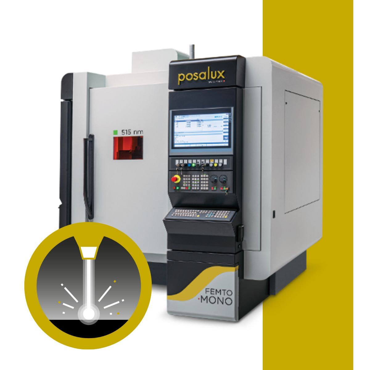 ⚡What makes femtosecond LASER so precise?
Let’s break it down: FEMTO LASER micromachining performance levels are only possible when it is mastered by a team of experts.
At Posalux, we work together to make femto laser micromachining a reliable &amp; productive industrial solution.