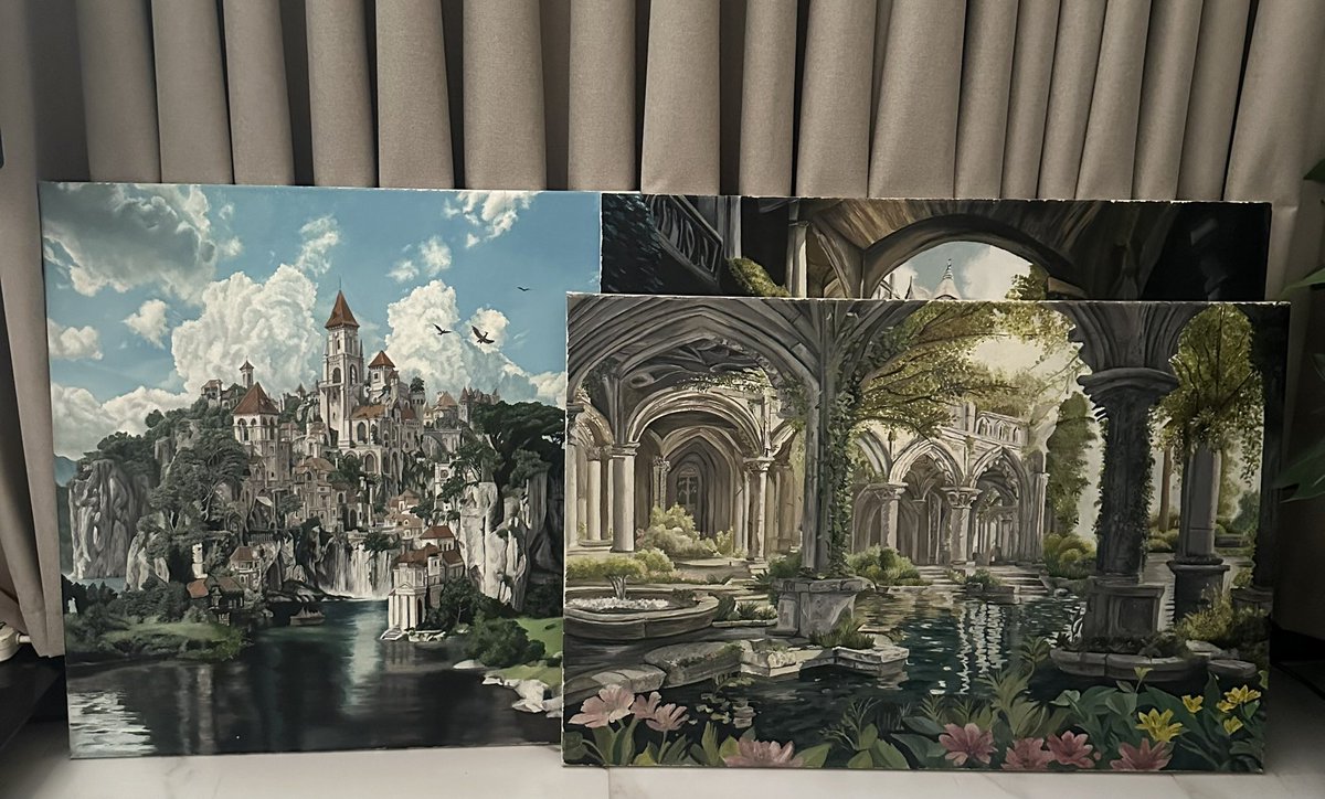 loveasong71's tweet image. بعد تجارب عديدة 
أقدر أعلن أن أفضل أربع وسائل رسم جربتها هي:
الألوان الزيتية
الفحم
قلم الحبر
قلم الرصاص
✋🏻