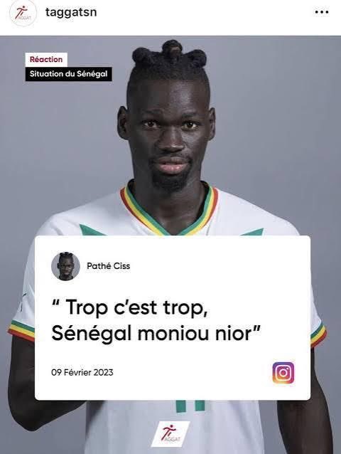 a___d___t's tweet photo. Li nga def tay soudome temps Aliou Cissé doko dougati si terrain bi😭 https://t.co/laZBybSWRS