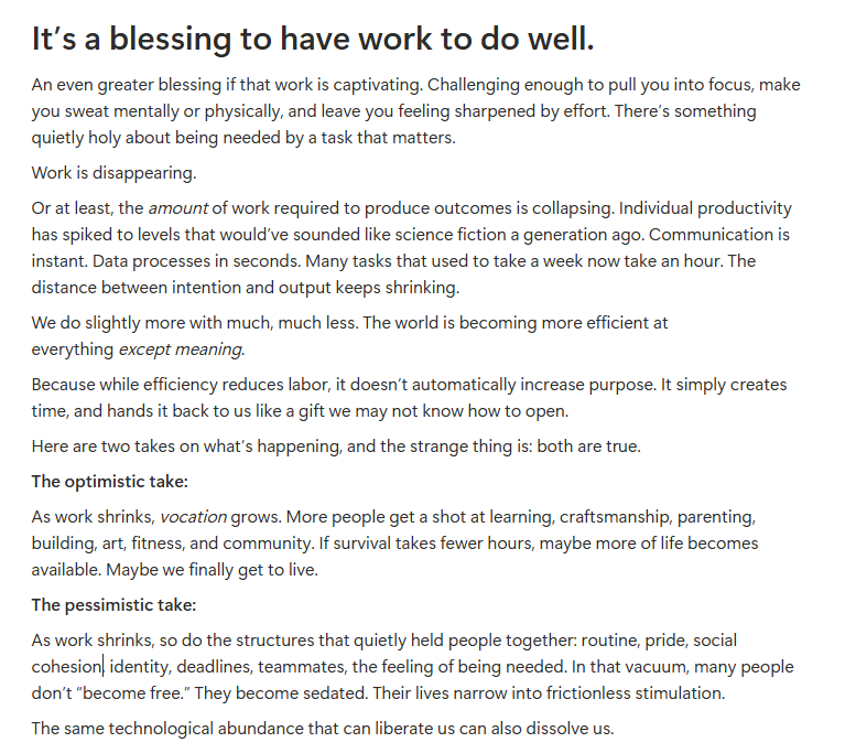 We are entering the age of agency.