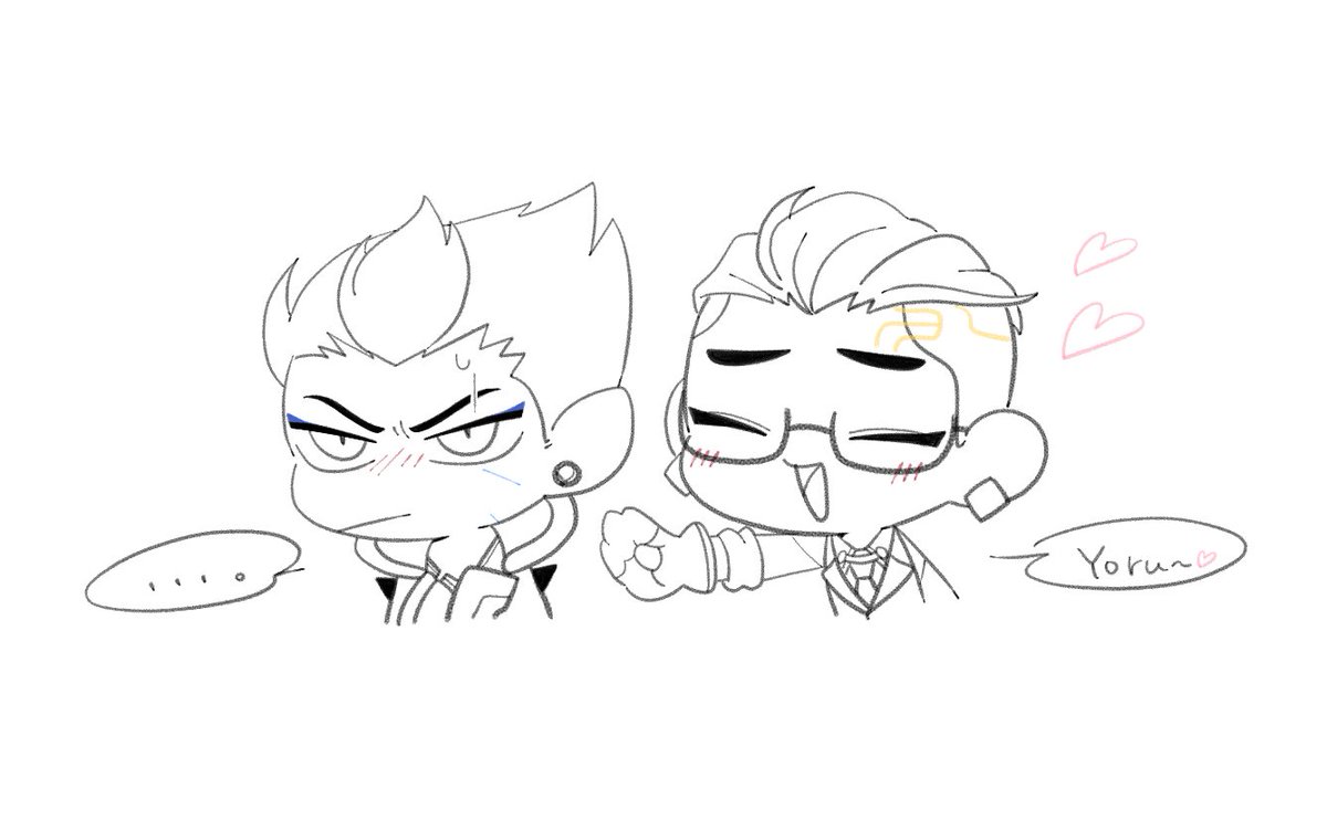 honeylight121's tweet image. ツンツンヨルとデレデレチェンバー
 #yomber #choru