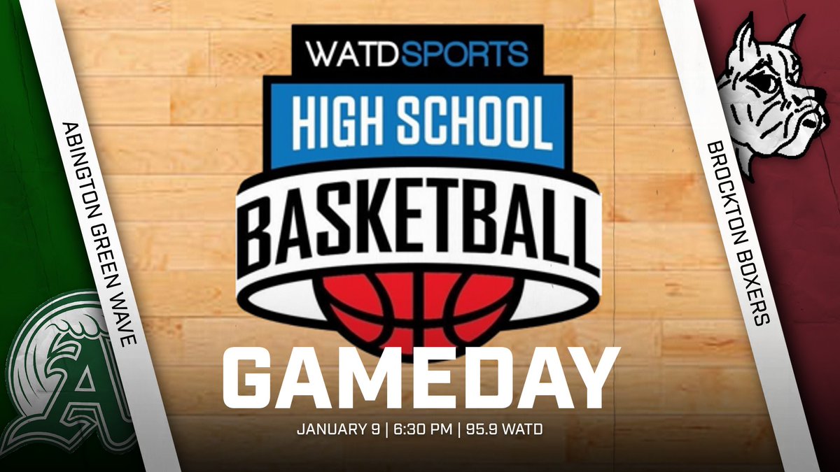 SEonWATD's tweet image. GAMEDAY!  

Tonight on @959watdfm, our South Shore Game of the Week features @GWPHoops (#12, D3) hosting @BoxerHoops (#13, D1) 

Tune in tonight for High School Basketball on the WATD Sports Network!  

🕖 6:30 PM 
📻 95.9 WATD