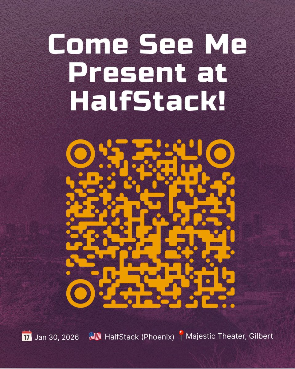 HalfStack Events tweet media
