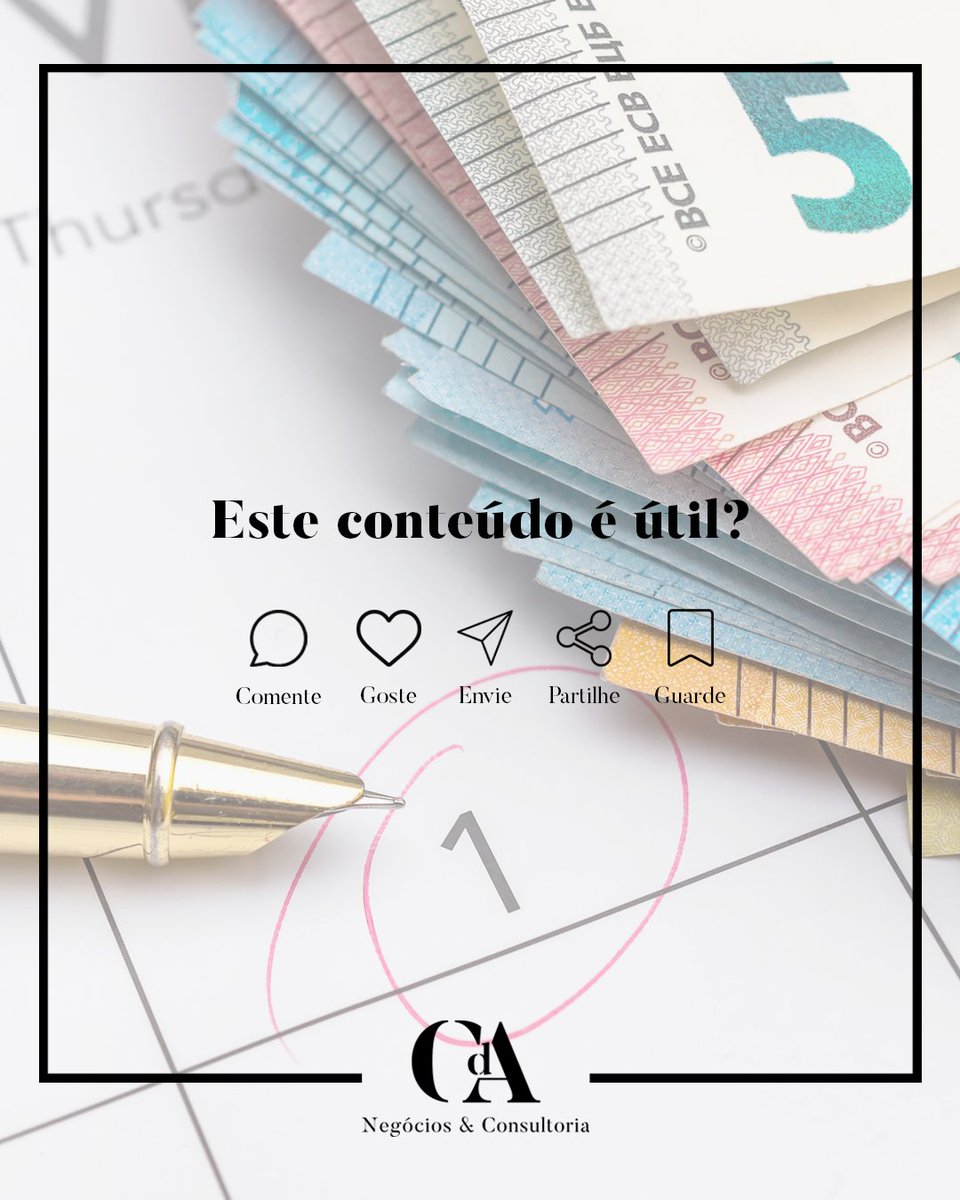 O ano mudou, mas os prazos fiscais continuam a contar 📆

Reunimos num guia rápido e prático as principais datas fiscais de janeiro.
Consulte o calendário completo abaixo ⬇️